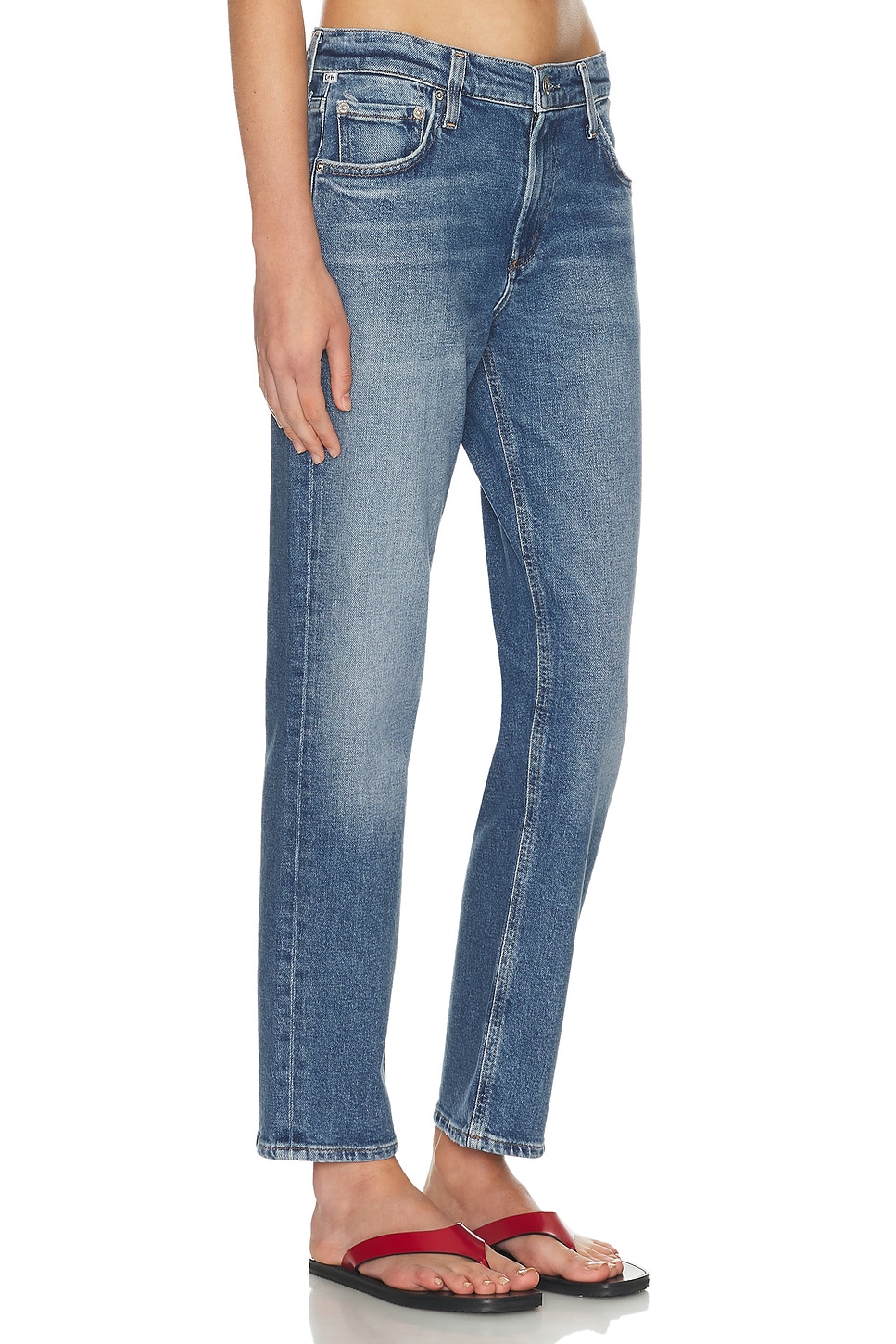Citizens Of Humanity Anissa Low Rise Straight Jeans