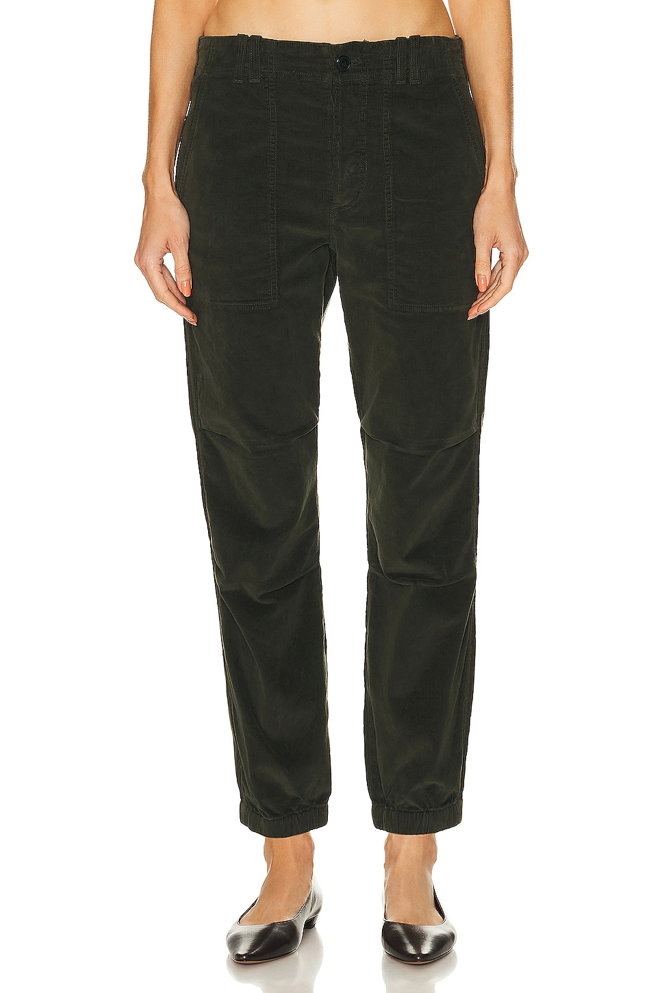 Image 1 of Citizens of Humanity Agni Utility Pant in Seaweed Corduroy