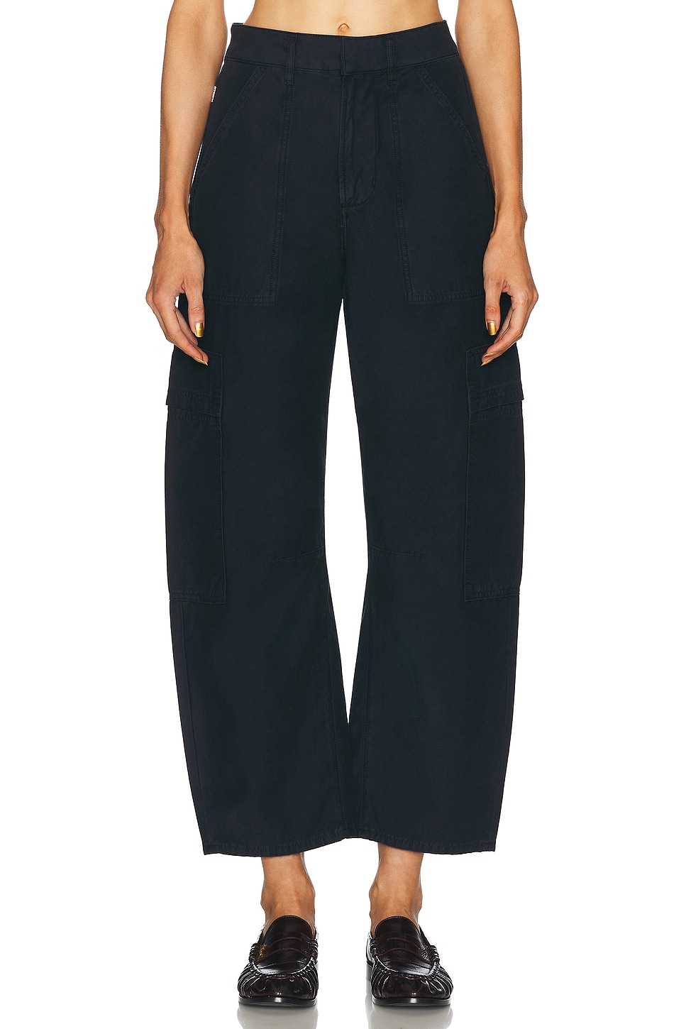 Shop Citizens Of Humanity Marcelle Cargo Pant In True Navy