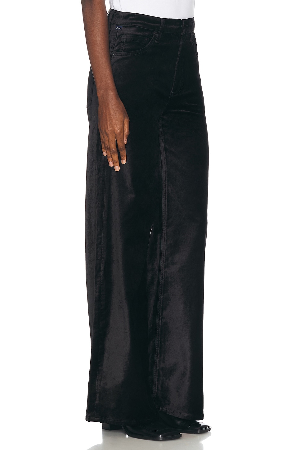Citizen Of Humanity Citizens Of Humanity Horseshoe Superhigh Waist Ankle Barrel Jeans In Black