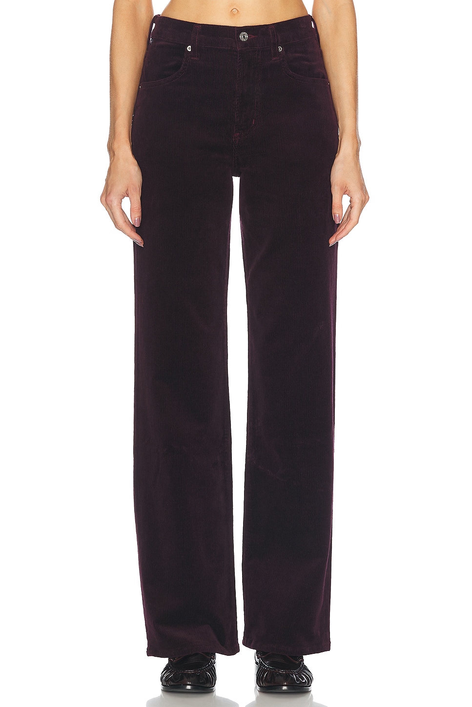 Image 1 of Citizens of Humanity Annina Trouser in Bordeaux