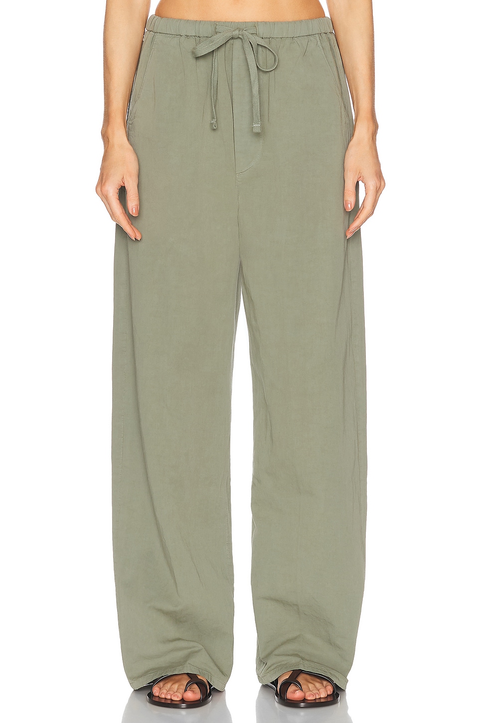 Citizens of Humanity Aurora Pull On Pants in Olive