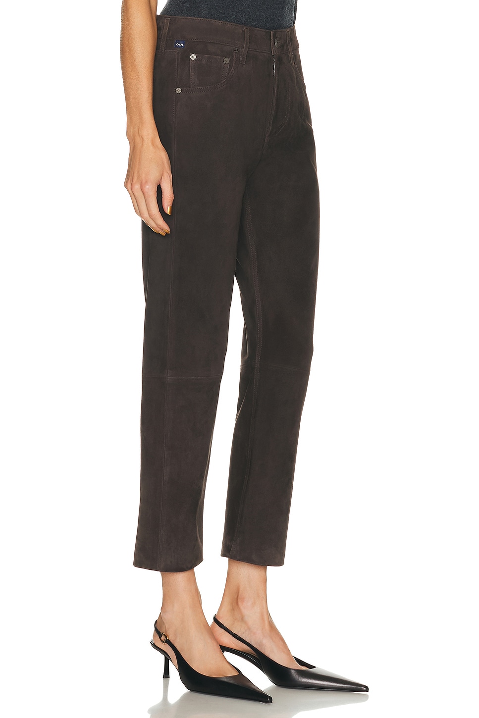 Citizen Of Humanity Winslow Low Rise Boyfriend In Brown