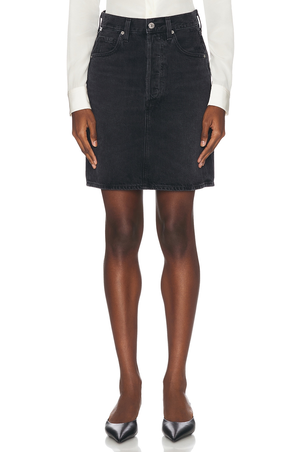 Image 1 of Citizens of Humanity Etta Pencil Skirt in Mezzanotte