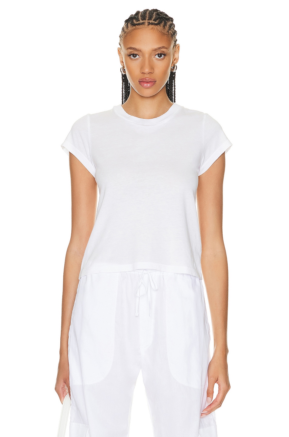 Image 1 of Citizens of Humanity Juliette Slim T-Shirt in White