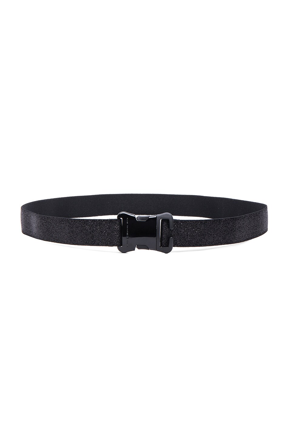 Image 1 of Christopher Kane Safety Buckle Lurex Belt in Black