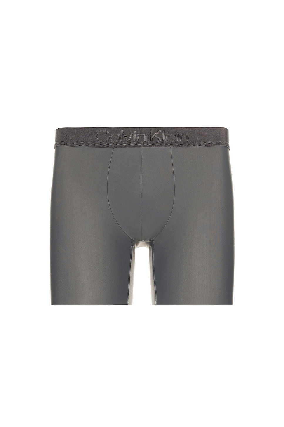 Image 1 of Calvin Klein Underwear Premium CK Black Micro Boxer Brief in Grey Sky