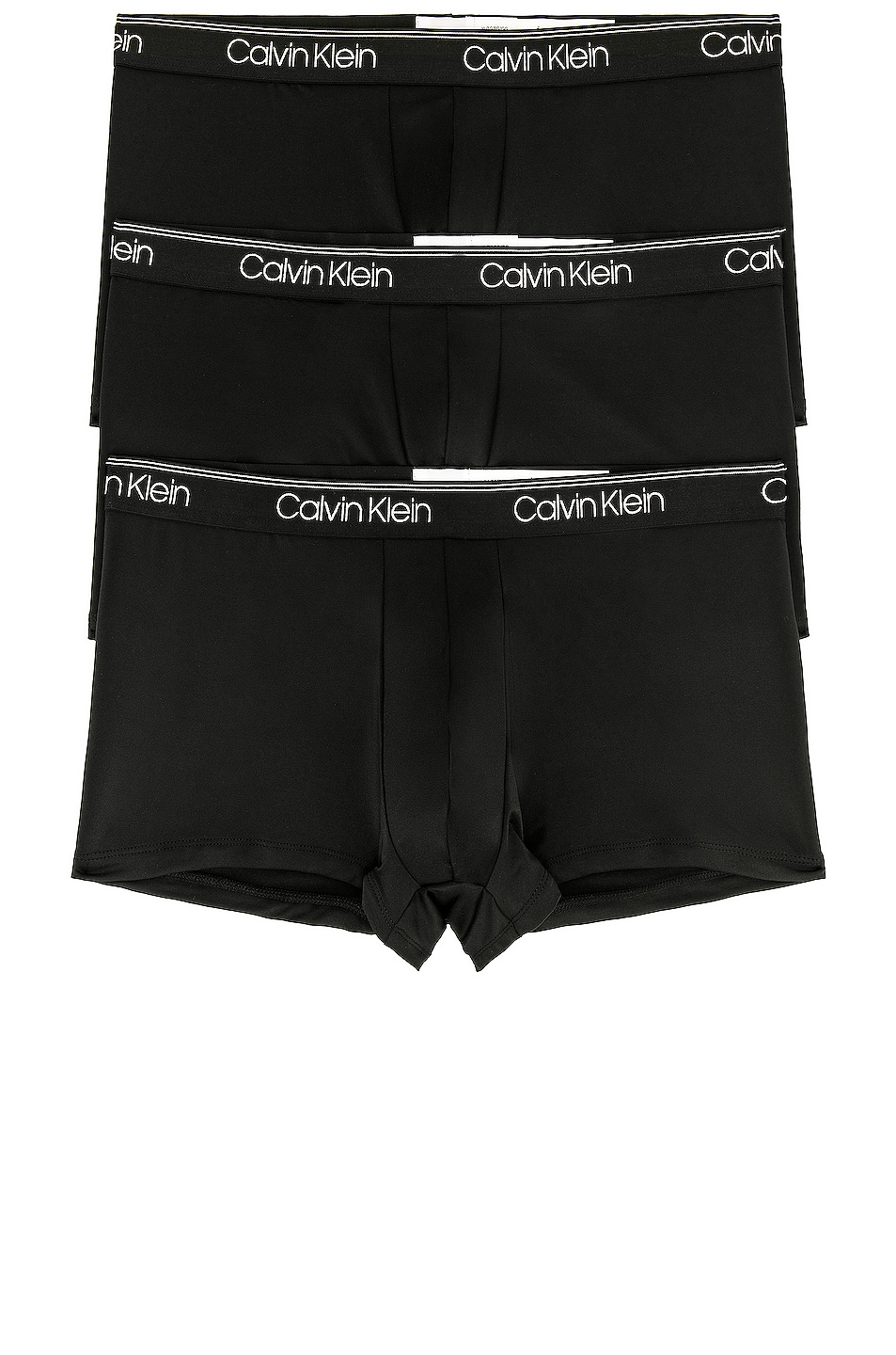 Image 1 of Calvin Klein Underwear Calvin Klein Low Rise Trunk 3 Piece Set in Black
