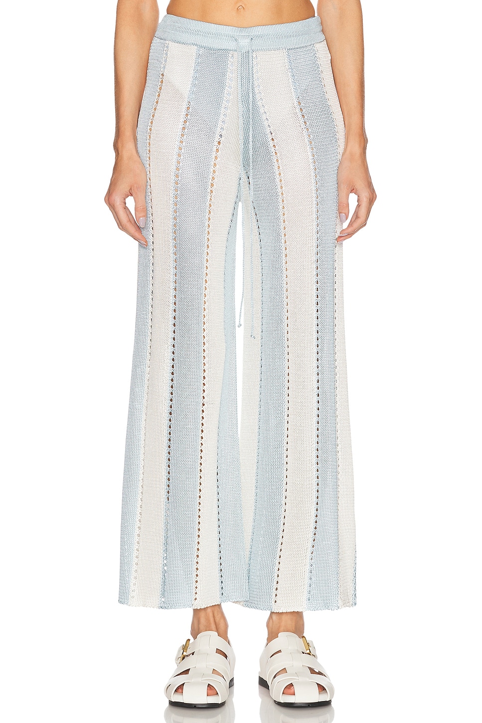 Image 1 of Calle Del Mar Cabana Stripe Pant in Tide Stripe