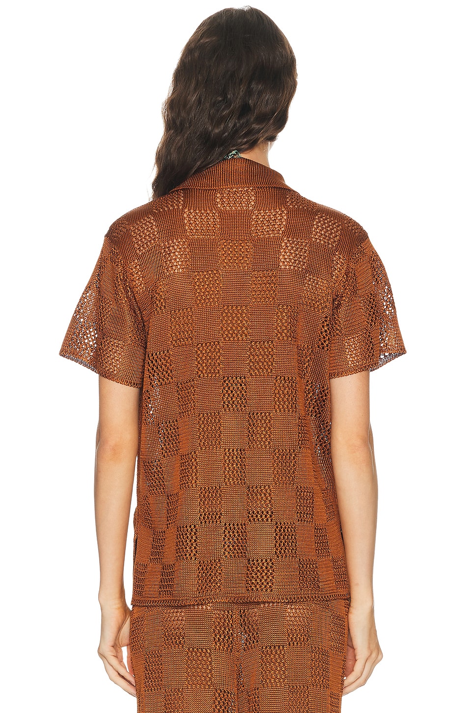 Calle Del Mar Checkers Short Sleeve Shirt | Thumbnail 3 Calle Del Mar Checkers Short Sleeve Shirt | Thumbnail 3