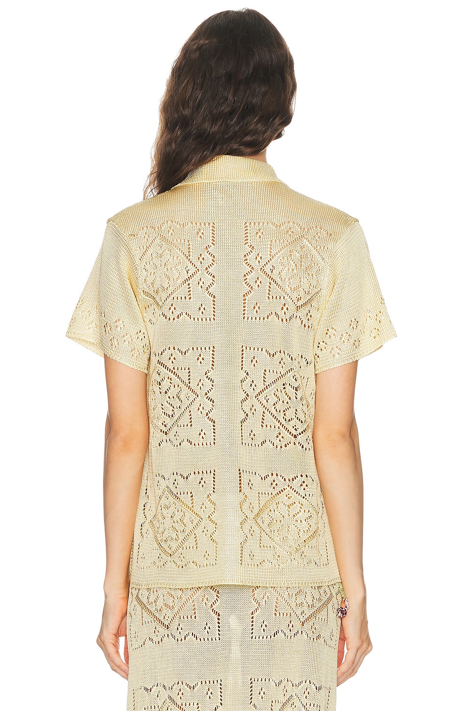 Calle Del Mar Handkerchief Short Sleeve Shirt | Thumbnail 4