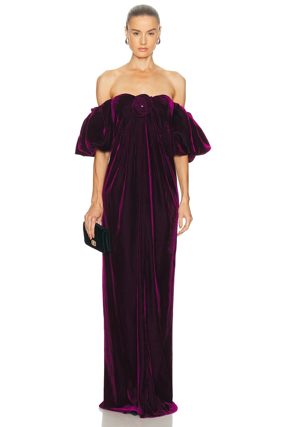 Image 1 of CAROLINE CONSTAS Rylin Dress in Phlox