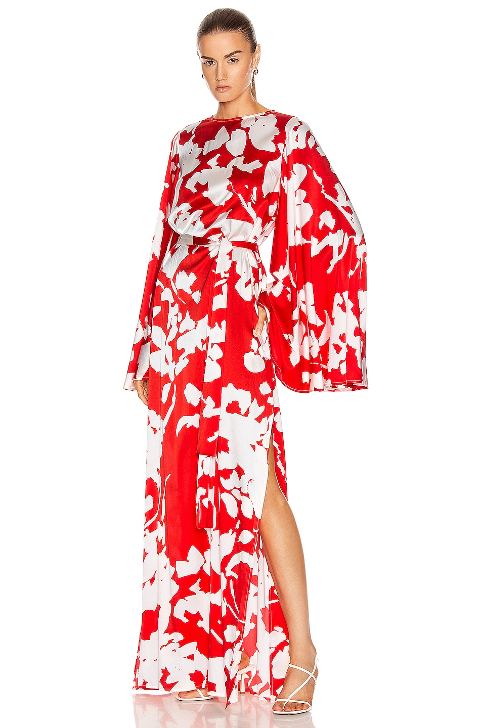Image 1 of CAROLINE CONSTAS Lilliana Dress in Red