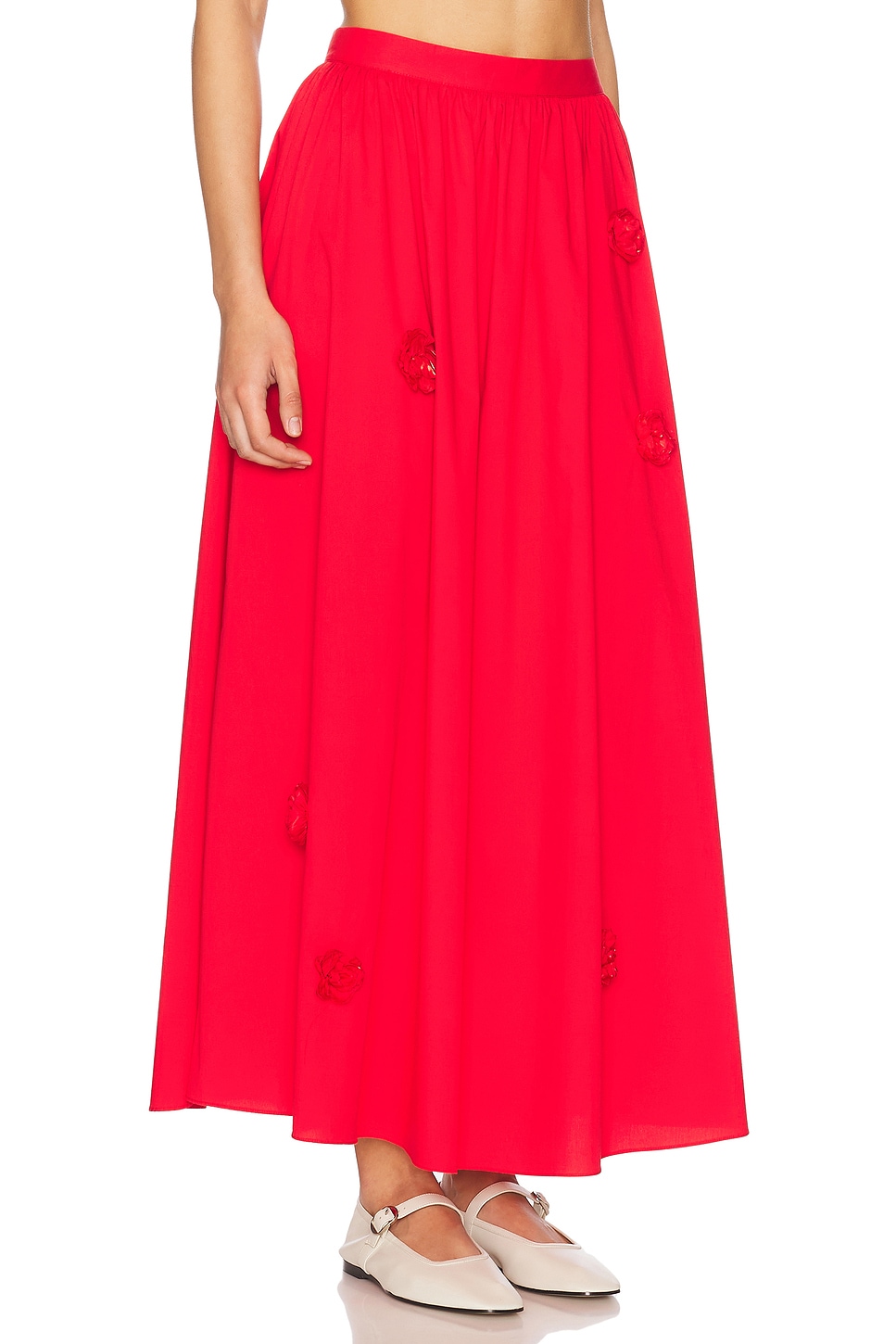 CAROLINE CONSTAS MARCHELINE MIDI SKIRT