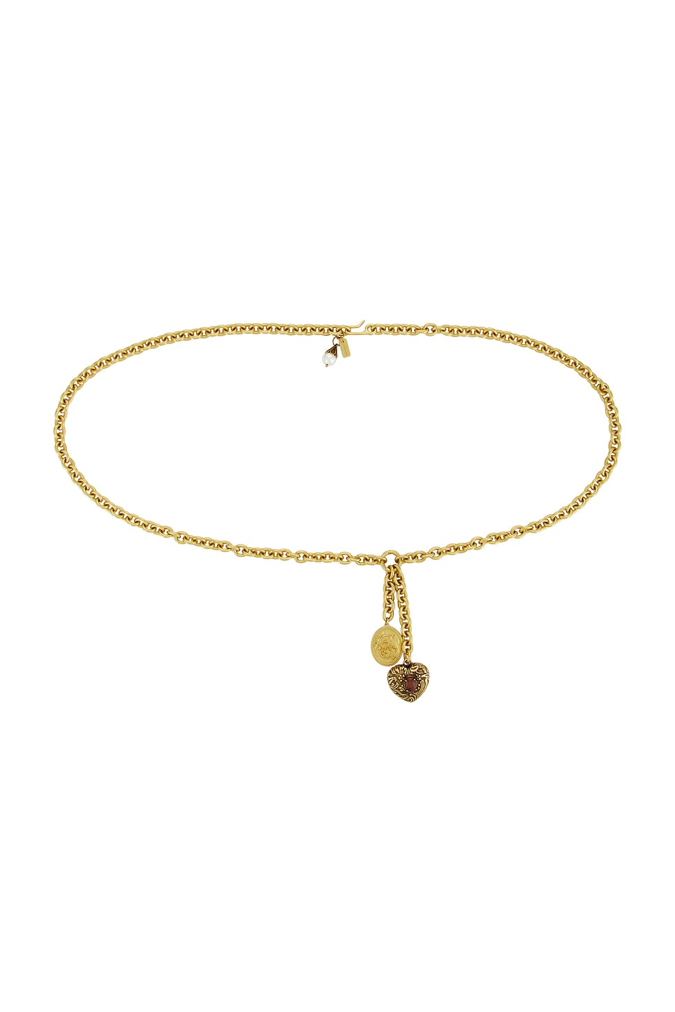 Chloé Charm Chain Belt In Gold