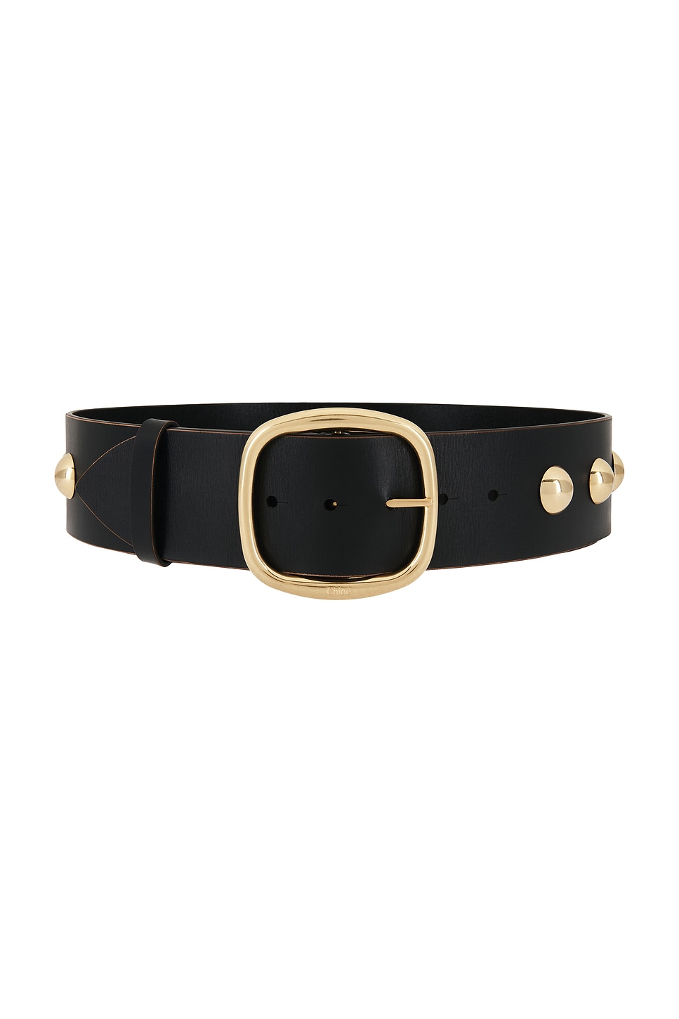 Chloé Buckle Leather Belt