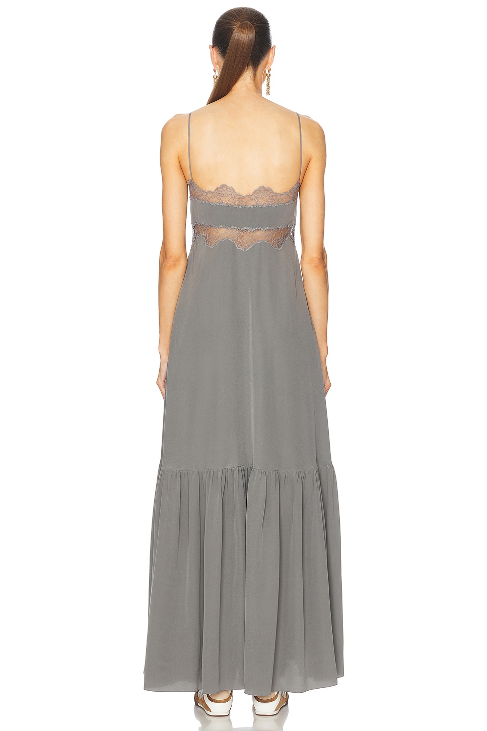 Chloé Flowy Slip Long Dress thumbnail