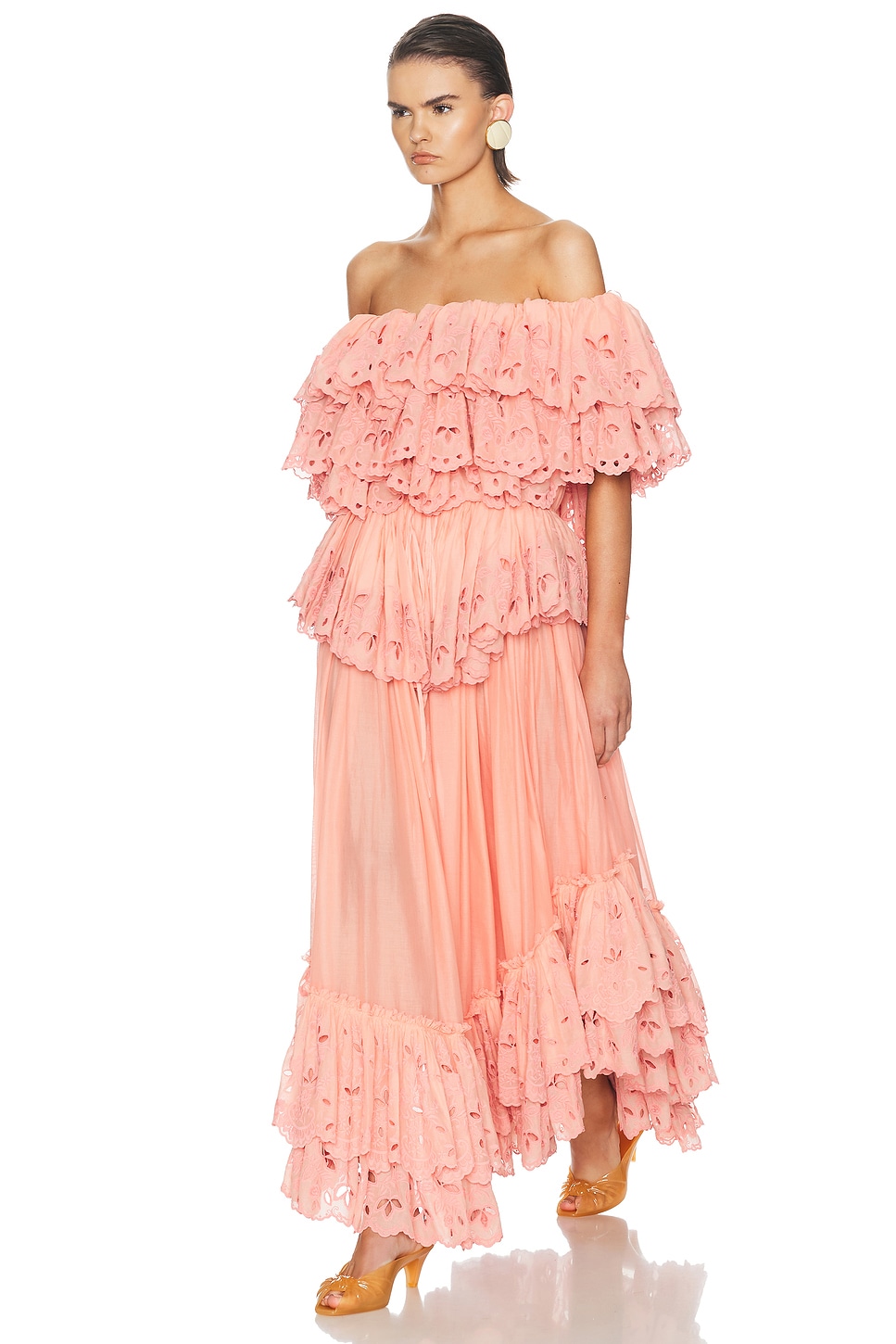Maxi Ruffle Dress