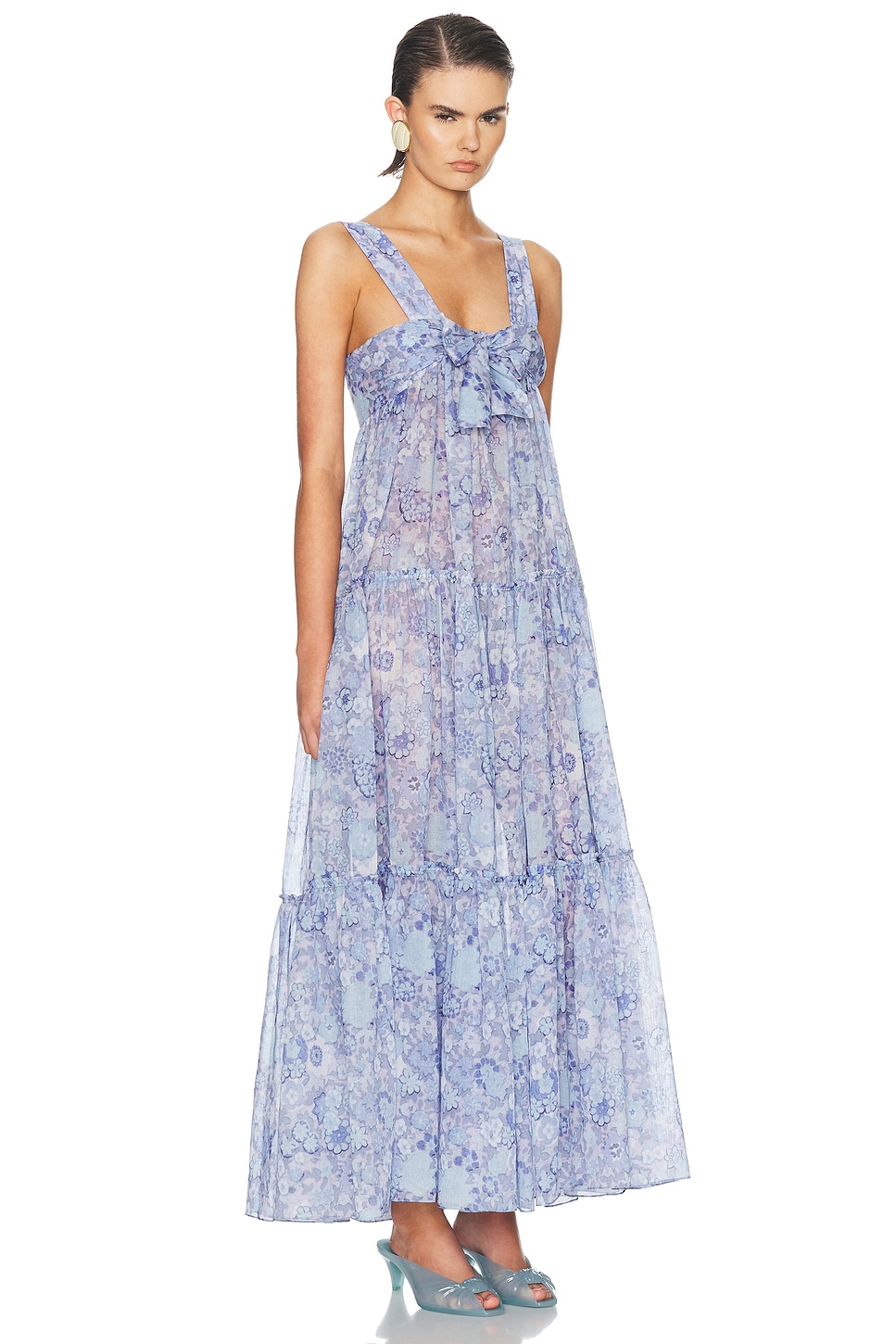 Bow Front Maxi Dress