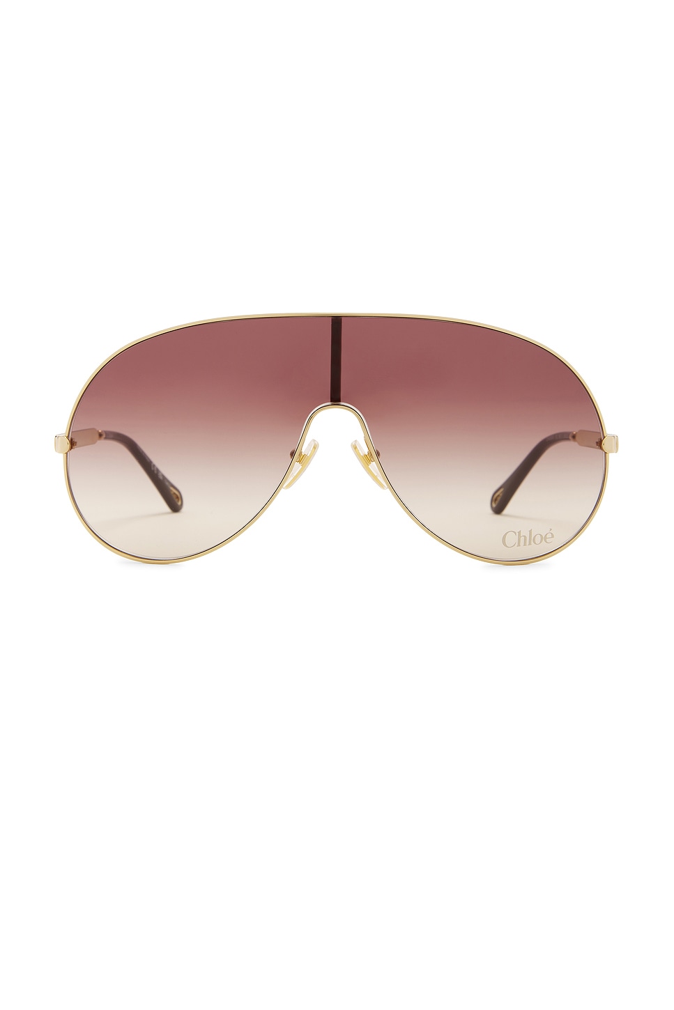 Aly Sunglasses in Metallic Gold