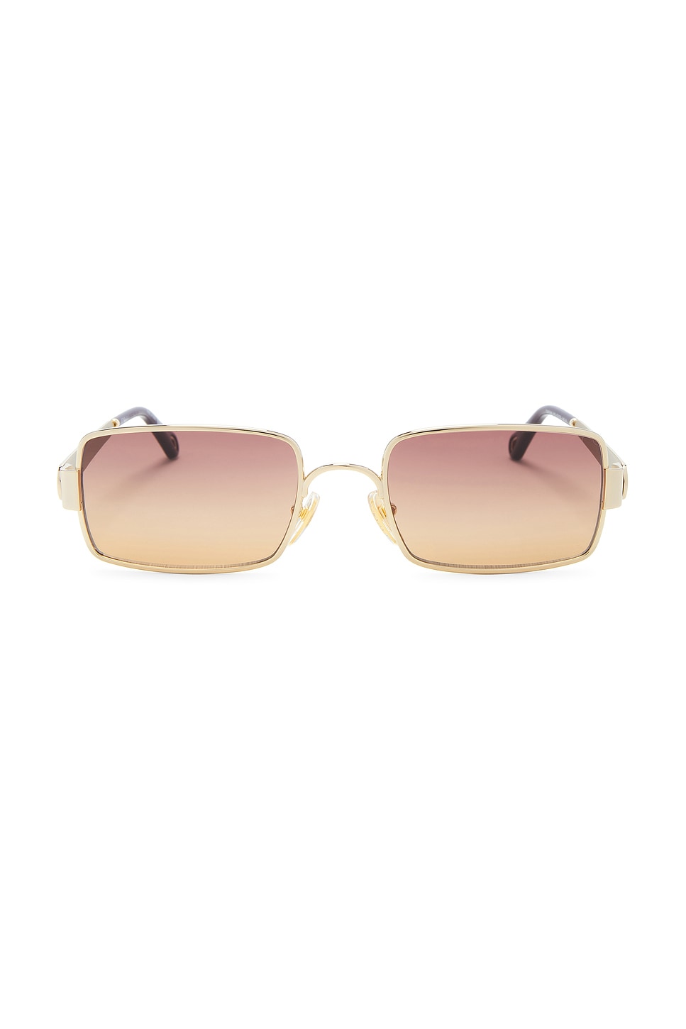 Chloe Holly Rectangular Sunglasses