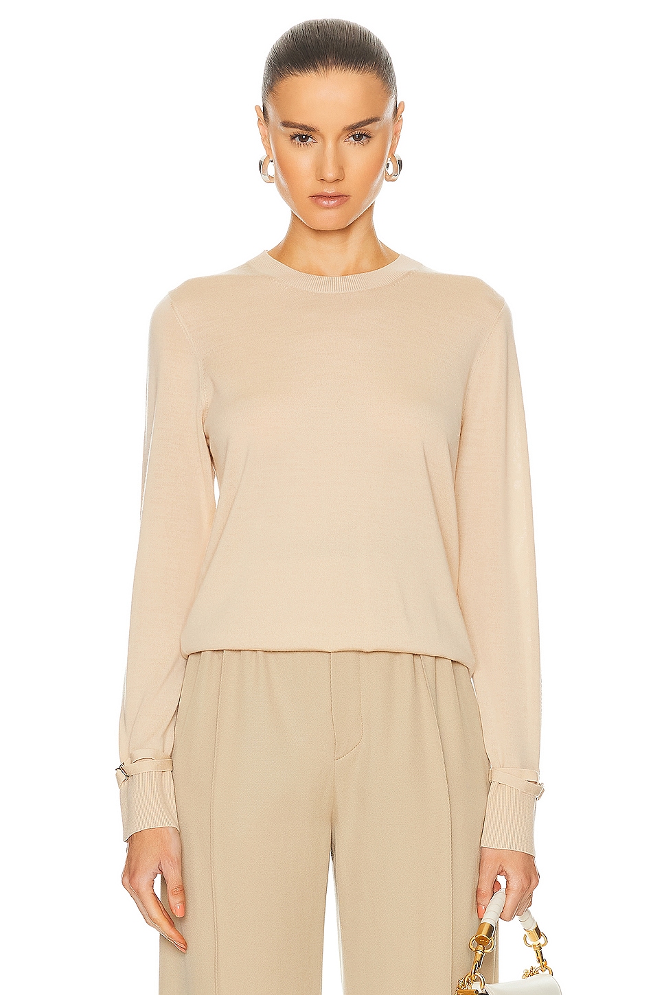 Image 1 of Chloe Marcie Sweater in Hot Sand