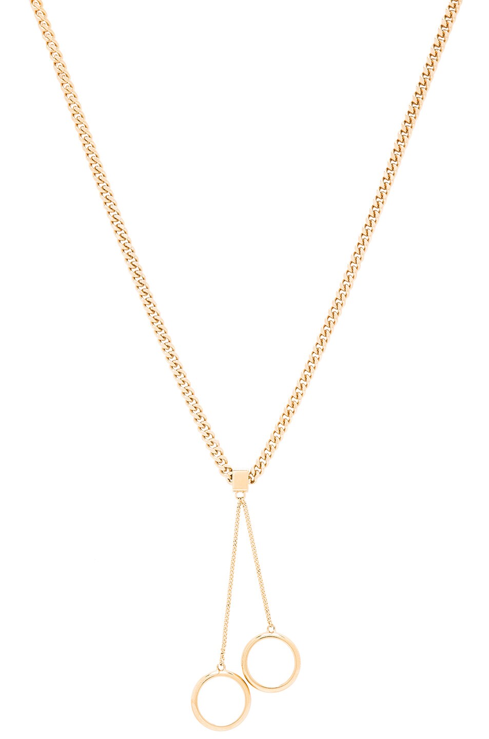 Image 1 of Chloe Carly Pendant Necklace in Gold