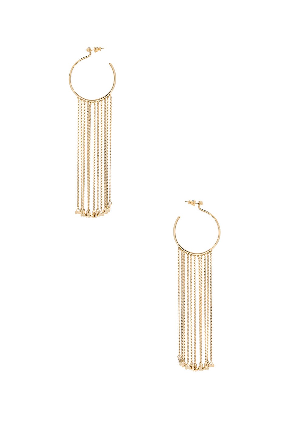 Image 1 of Chloe Meg Dangling Earrings in Gold