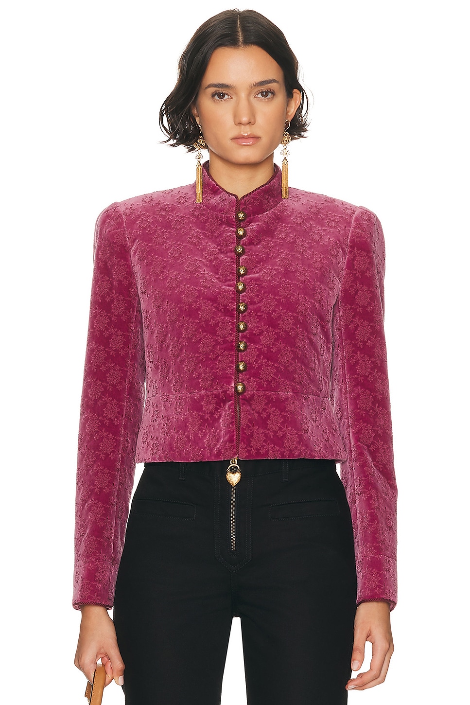 Image 1 of Chloe Jacket in Burnt Lilac