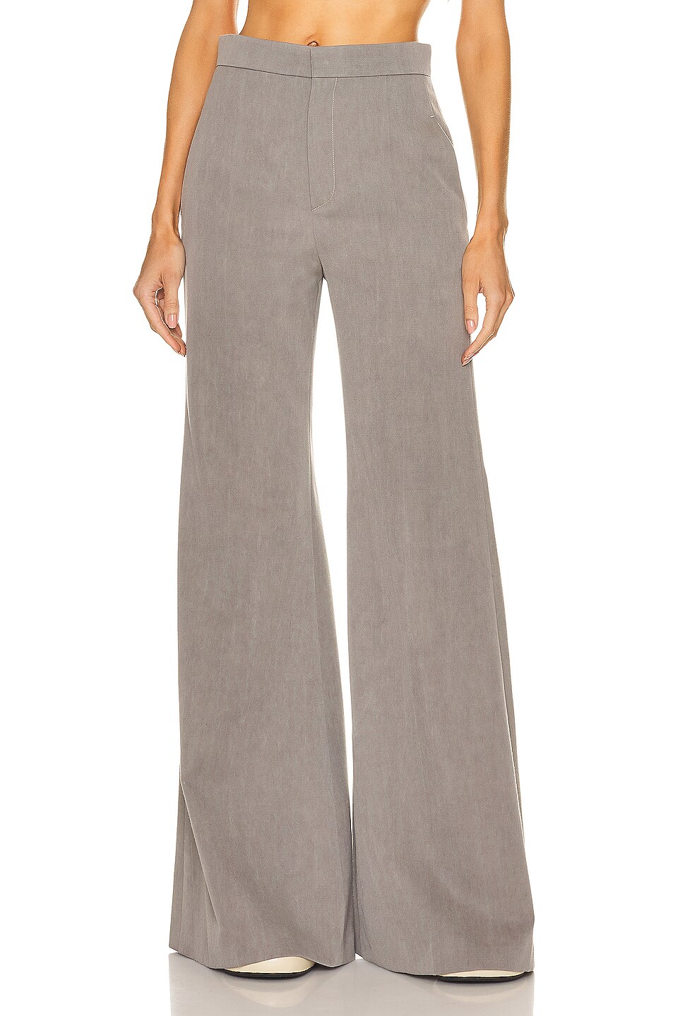 Image 1 of Chloe Flare Trouser in Lava Brown