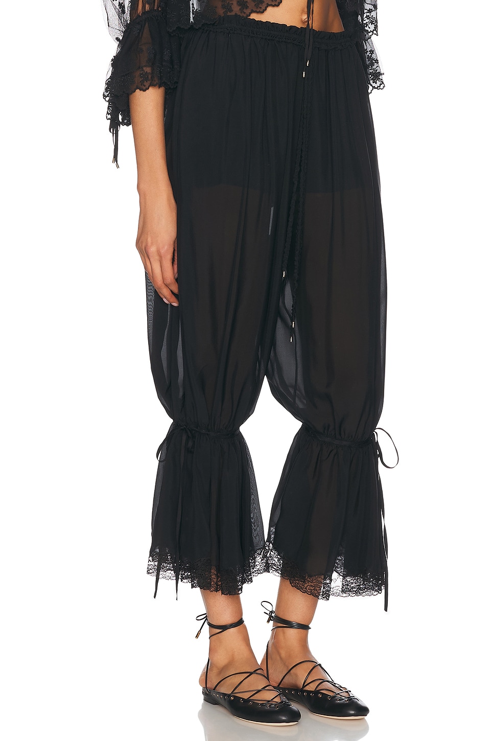 Chloé Cinched Ankle Pant
