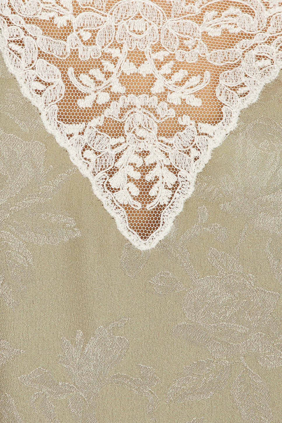 Chloé Silk Roses Jacquard Top