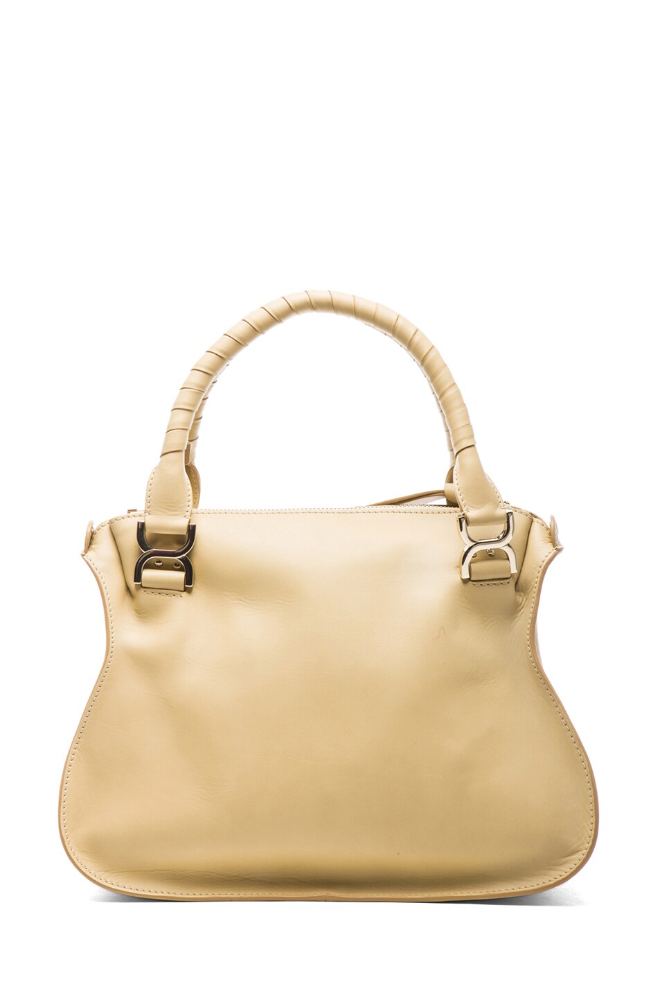 Chloe Medium Marcie Shoulder Bag in Biscotti Beige FWRD