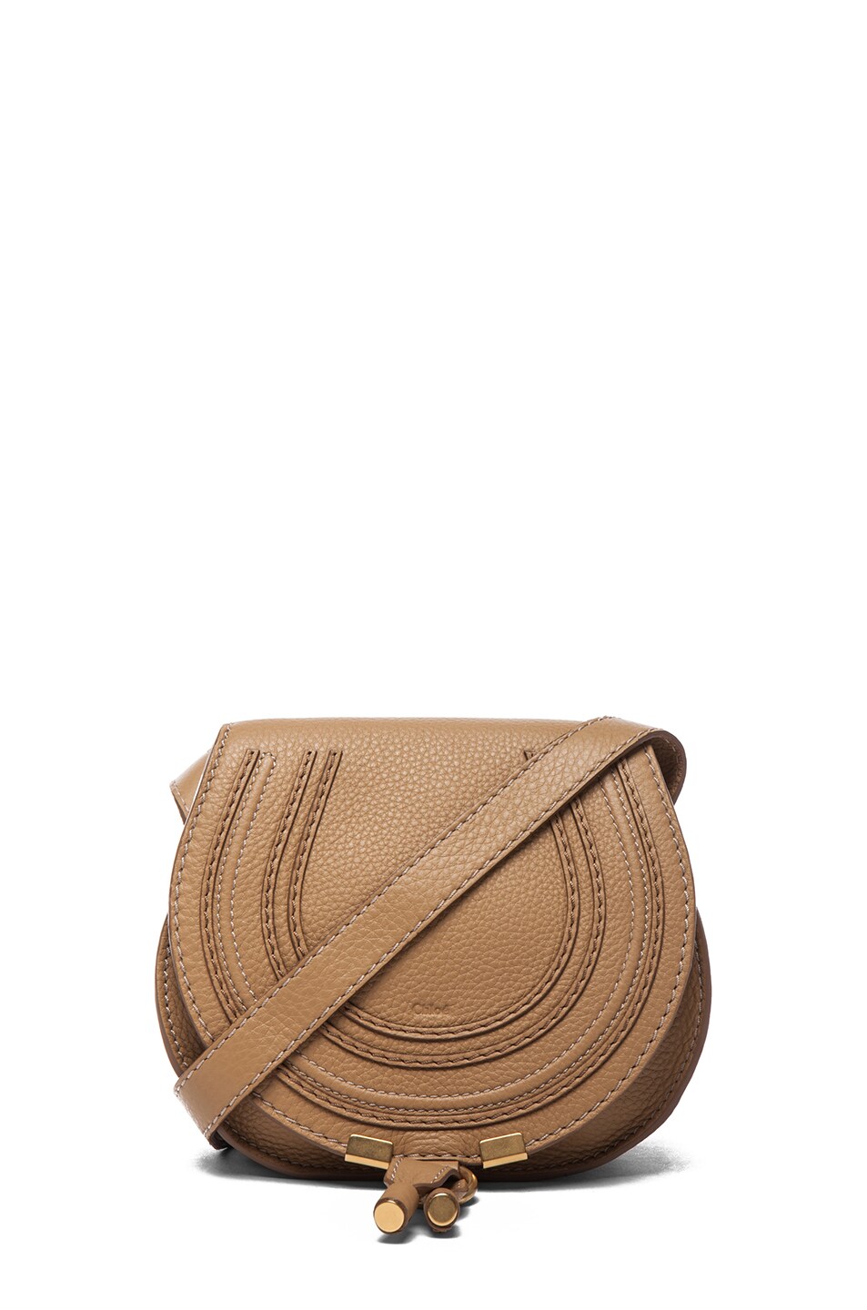 Image 1 of Chloe Small Marcie Satchel in Sand Shell