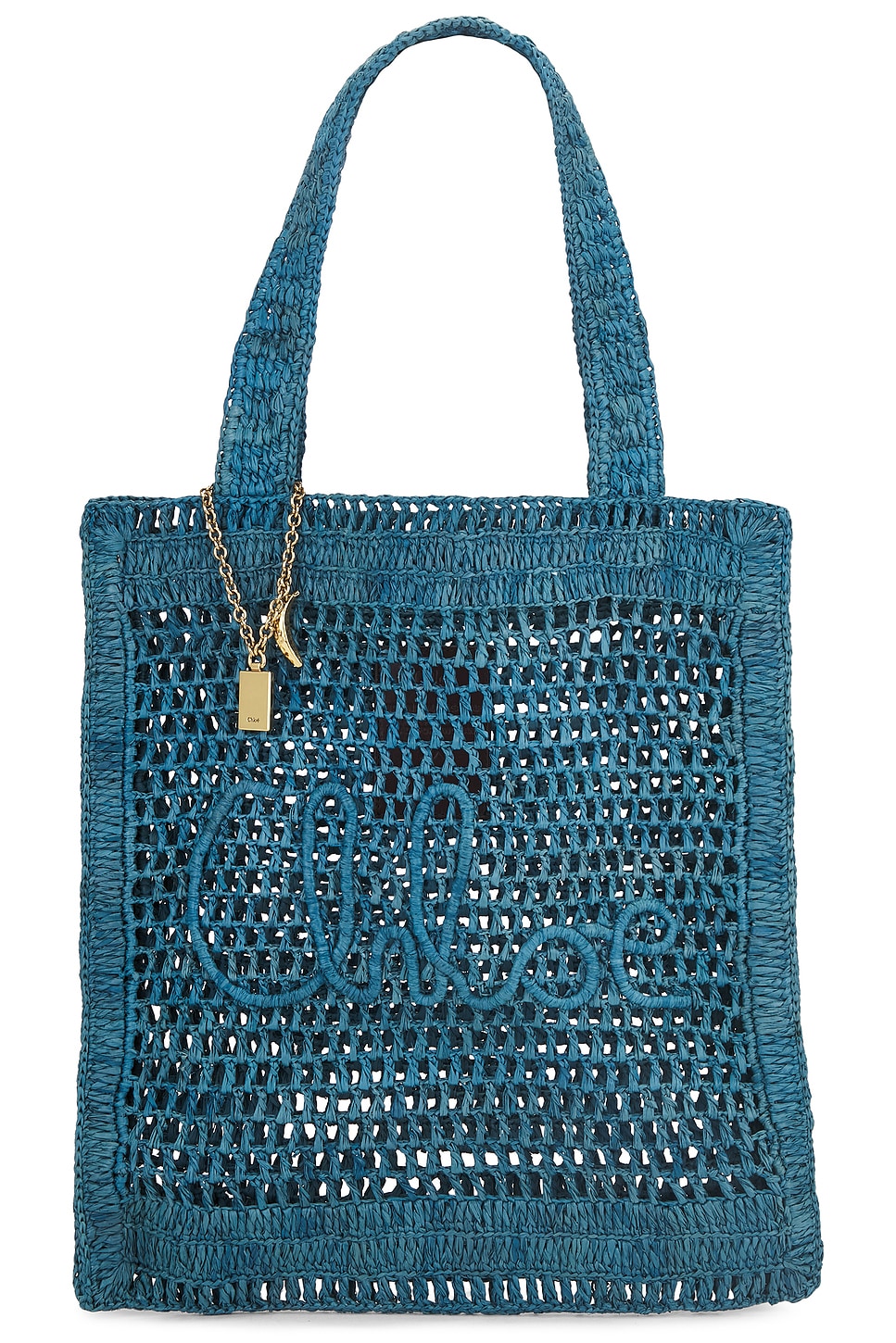 Summer Banana Tote Bag in Blue