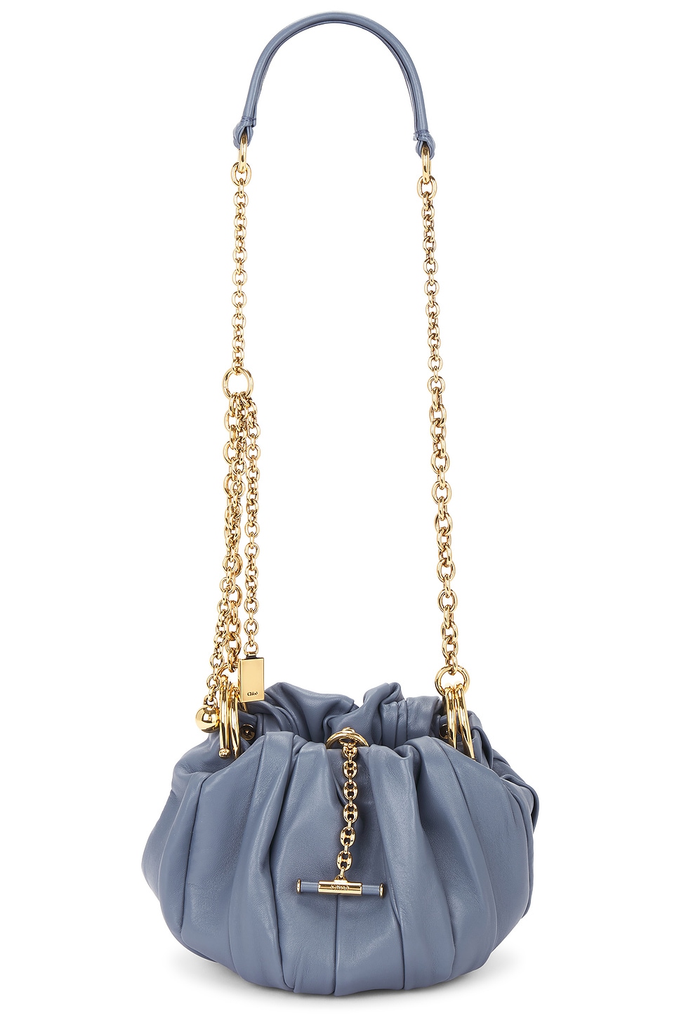 Chloe Plisse Shoulder Bag