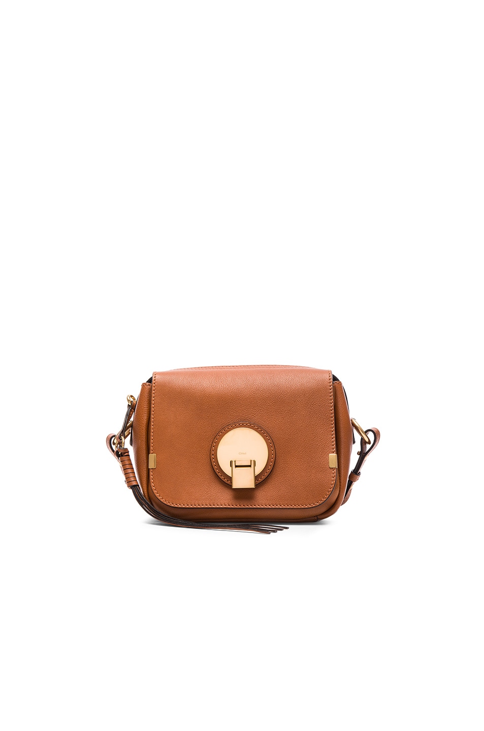 Image 1 of Chloe Small Indy Camera Bag in Caramel