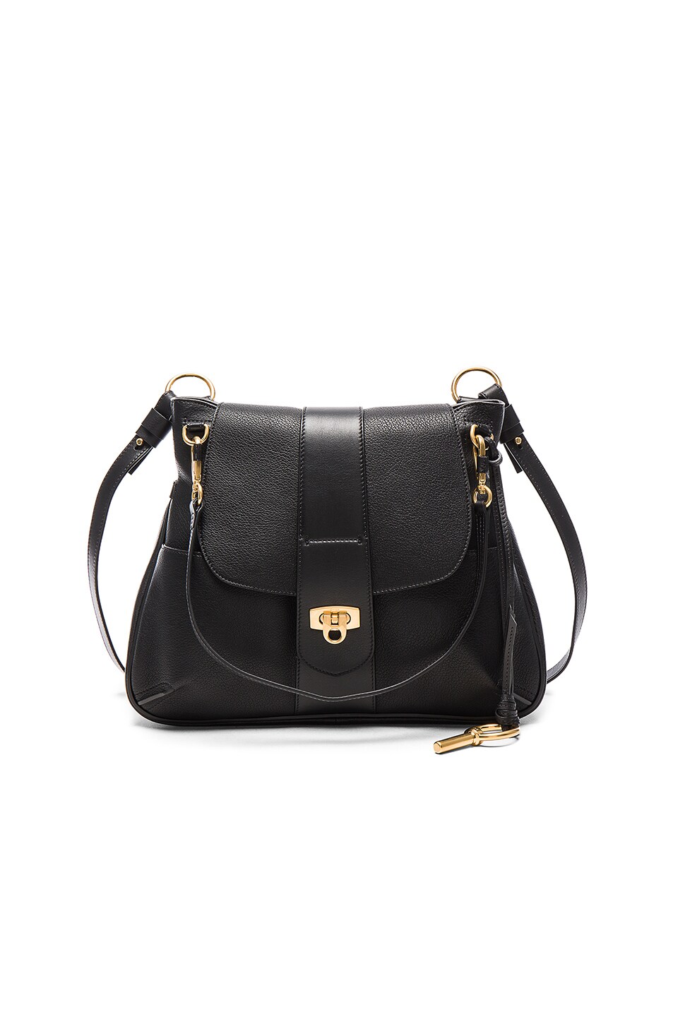 Image 1 of Chloe Medium Lexa Bag in Black