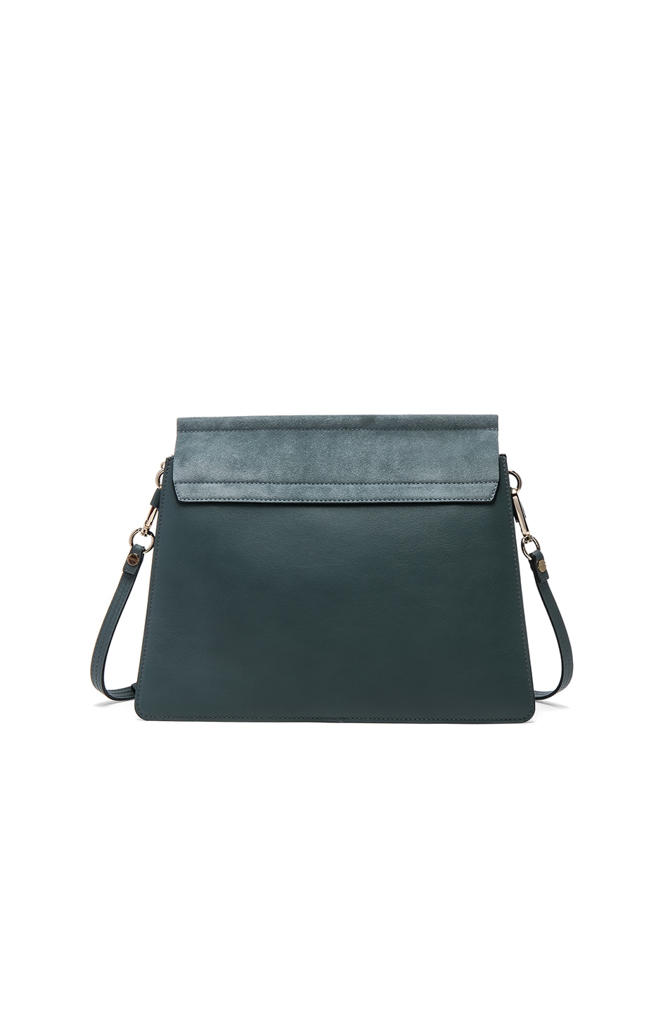 CHLOÉ Medium Leather Faye Bag, Cloudy Blue | ModeSens