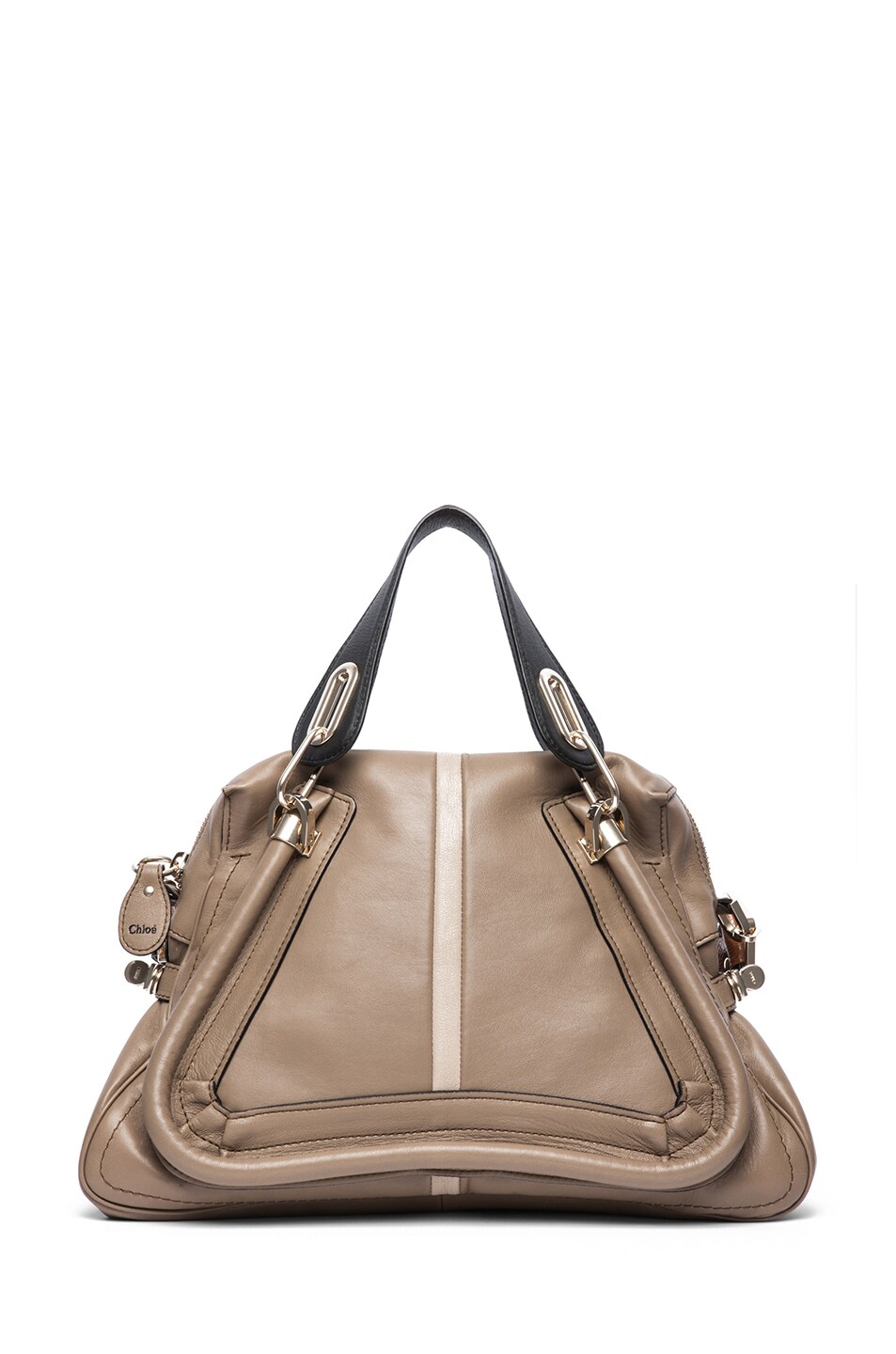 Image 1 of Chloe Paraty Military Grained Leather and Ostrich in Ivy Jungle