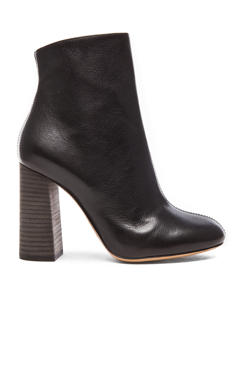 Image 1 of Chloe Leather Boots in Black