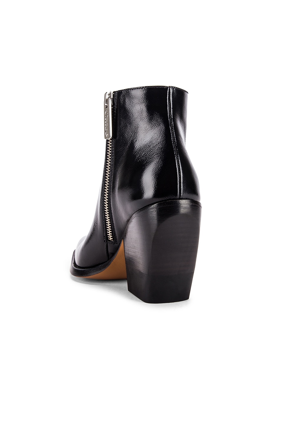 Waldläufer Kamela Women's Ankle Boots – Extra Wide Suede & Patent Leather Boots With Wool Felt Insole - View #6