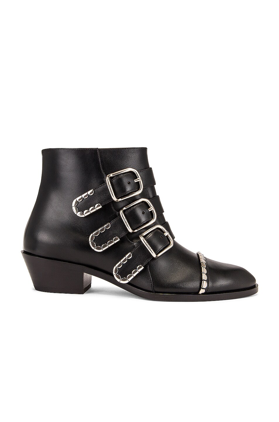 Image 1 of Chloe Idol Ankle Boots in Black