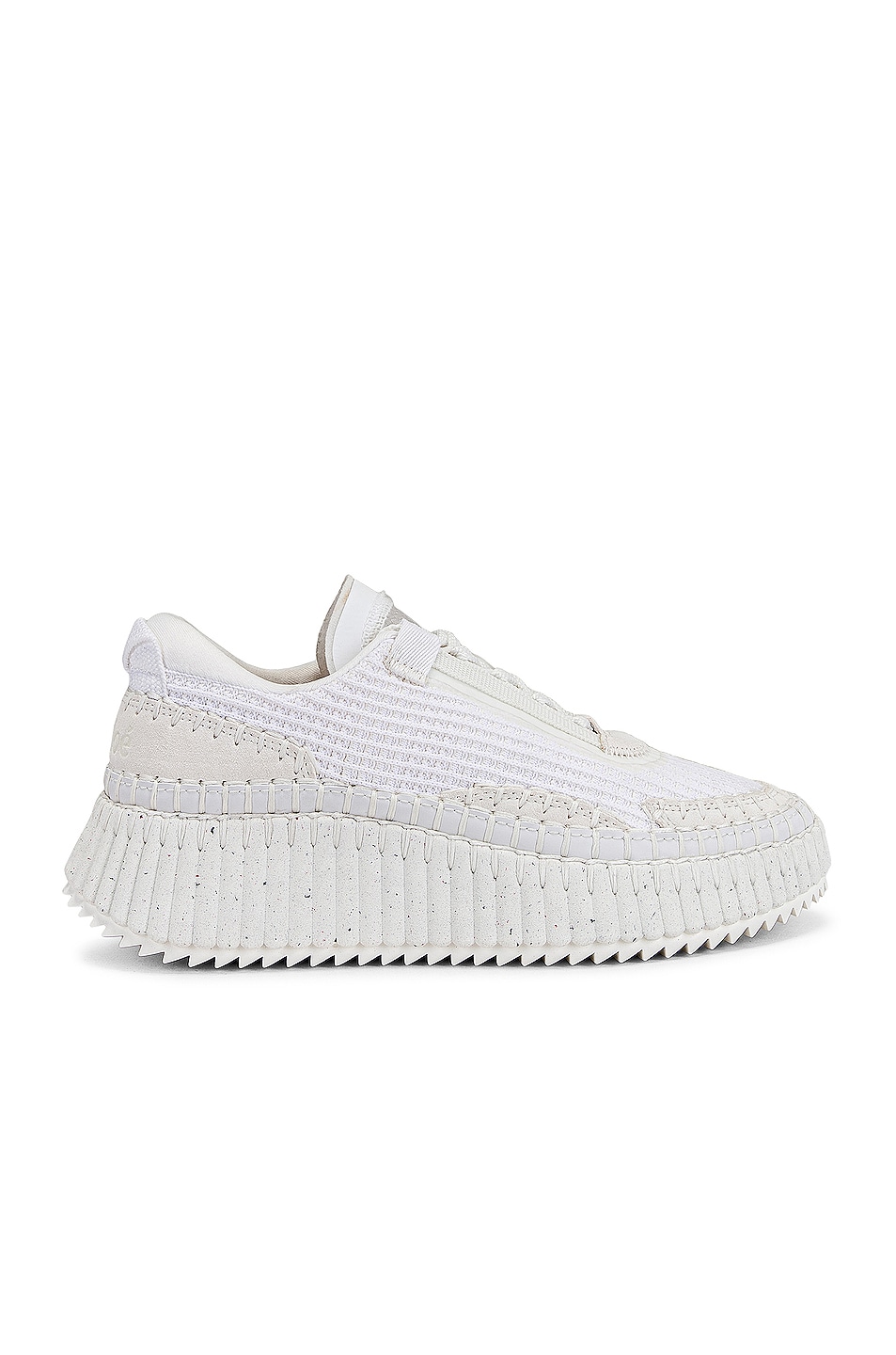 Image 1 of Chloe Nama Low Top Sneakers in White