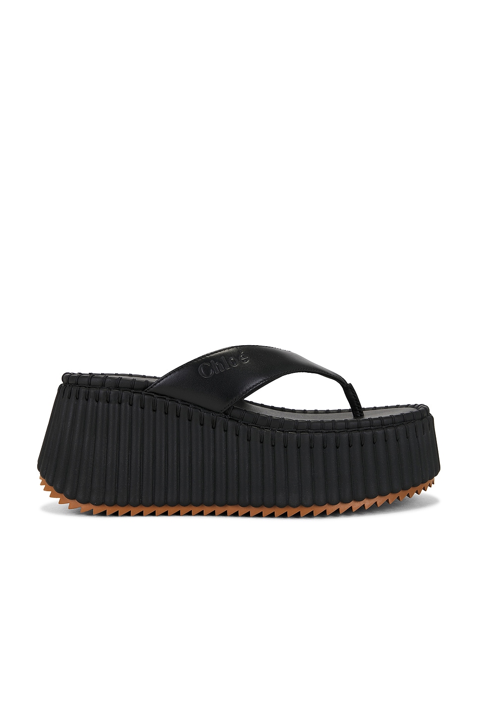 Image 1 of Chloe Nama Sandal in Black