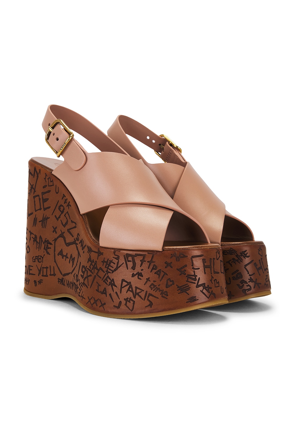 Chloé Maxime Wedge Sandal