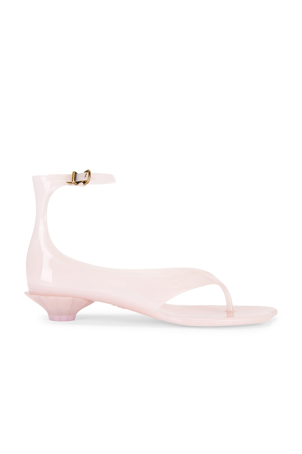 Image 1 of Chloe Jelly Sandal in Blush Pink
