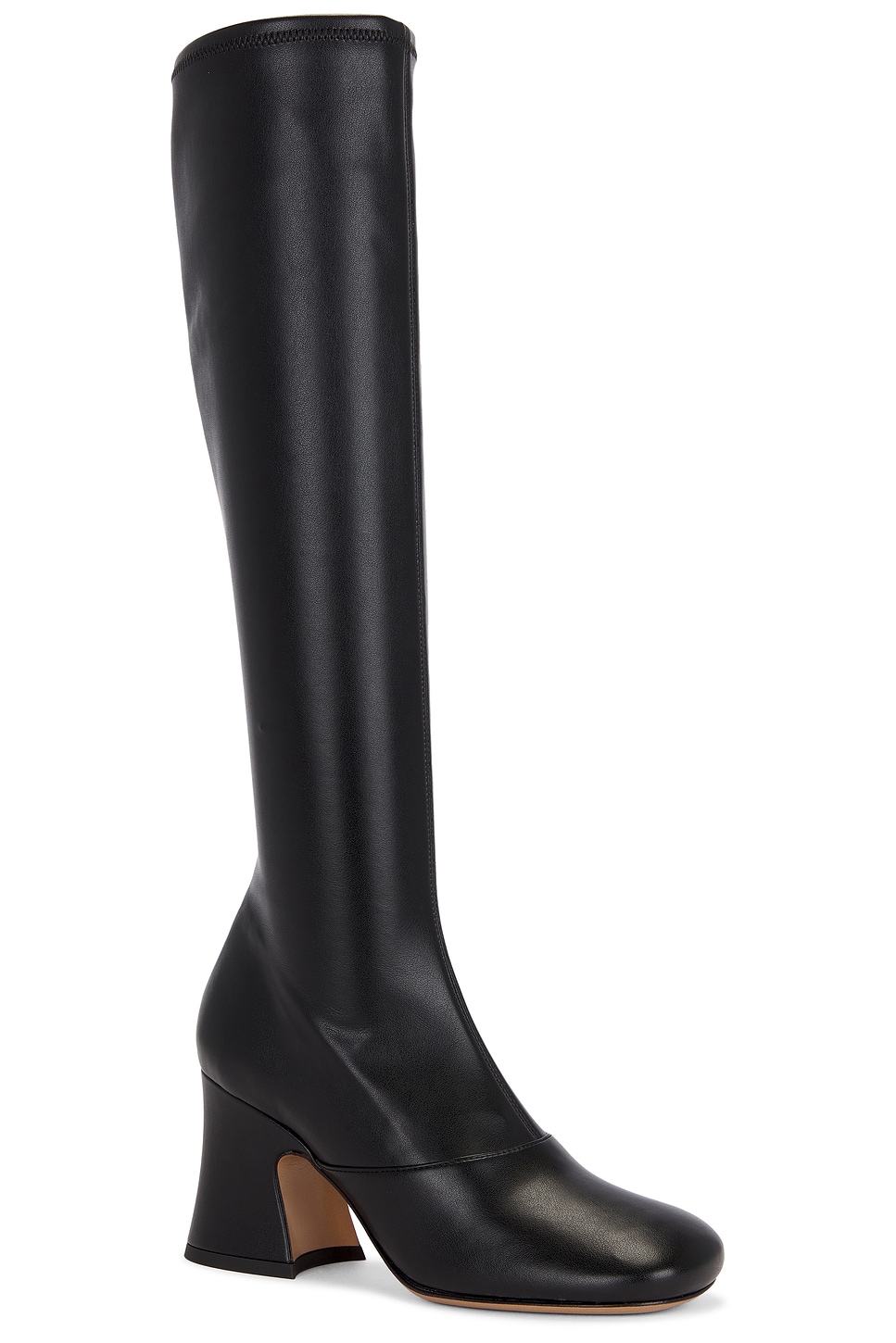 Chloé Black Leather Boots In Multi