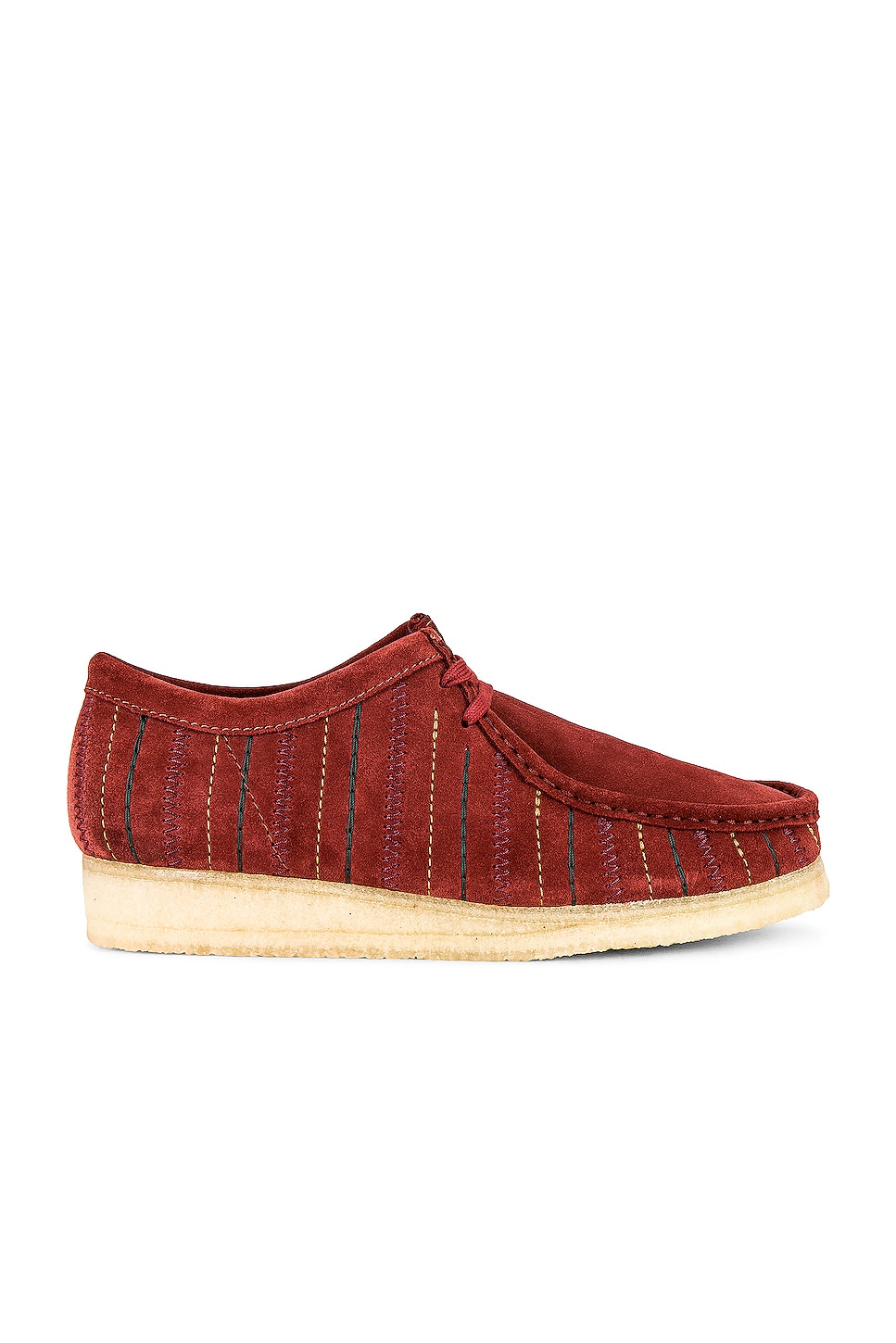 Image 1 of Clarks Wallabee Dance Hall Shoe in Burgundy