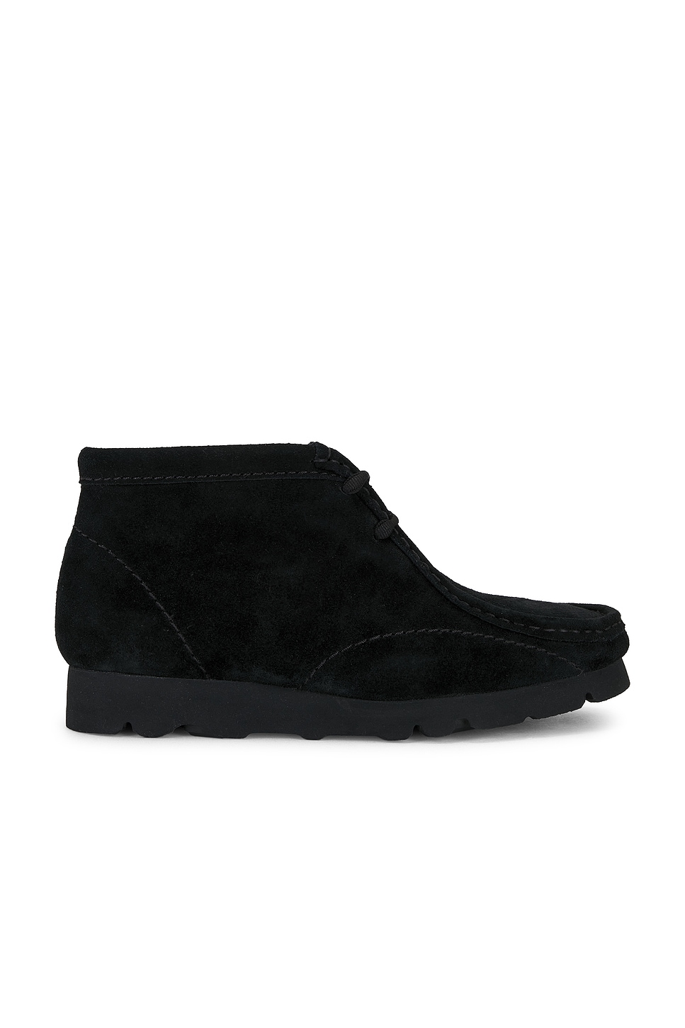 Image 1 of Clarks x Post Archive Faction (PAF) WallabeeBT Boot in Black